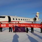 Deer Jet makes history with maiden Antarctic landing