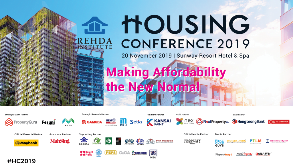 The ultimate Housing Conference not to be missed REHDA INSTITUTE